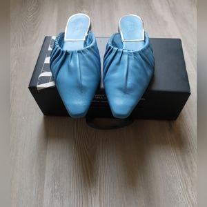 Ruched Mules